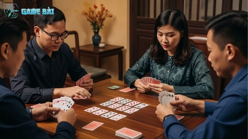 Hướng dẫn chơi bài Catte (Cát tê) 6 lá chi tiết cực dễ hiểu